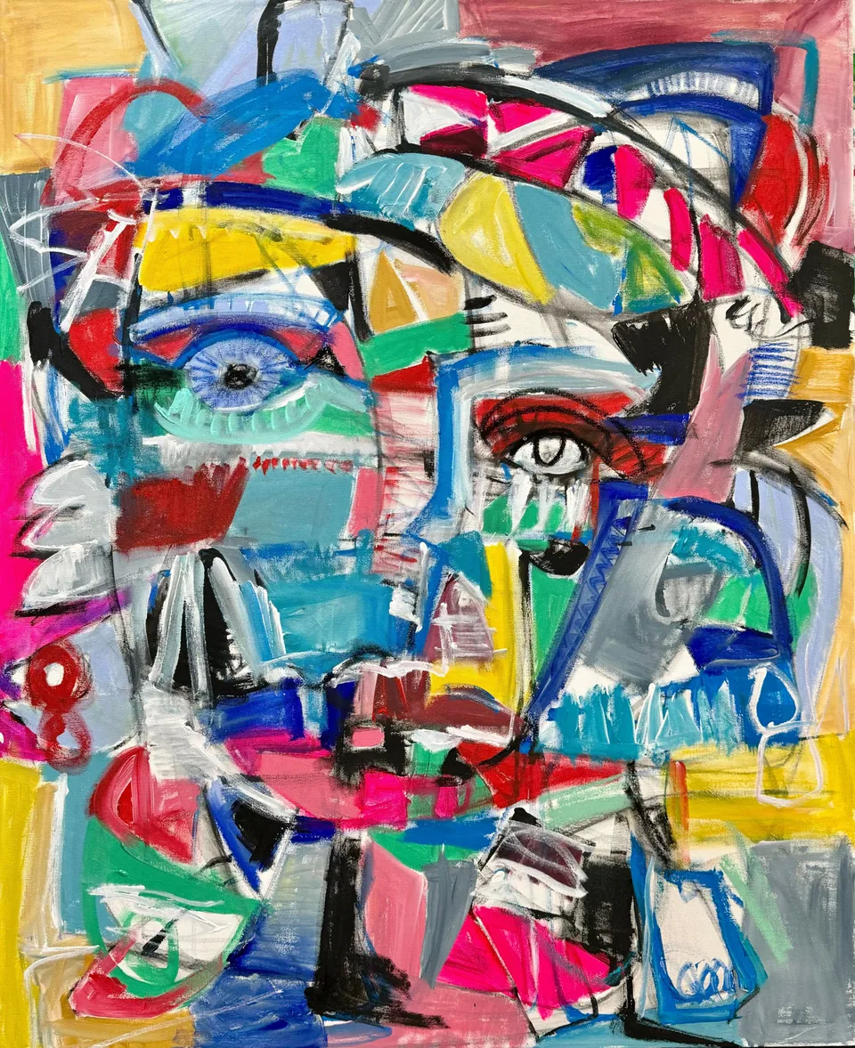 Kaleidoscopic Face 2 — Giselle Fenig