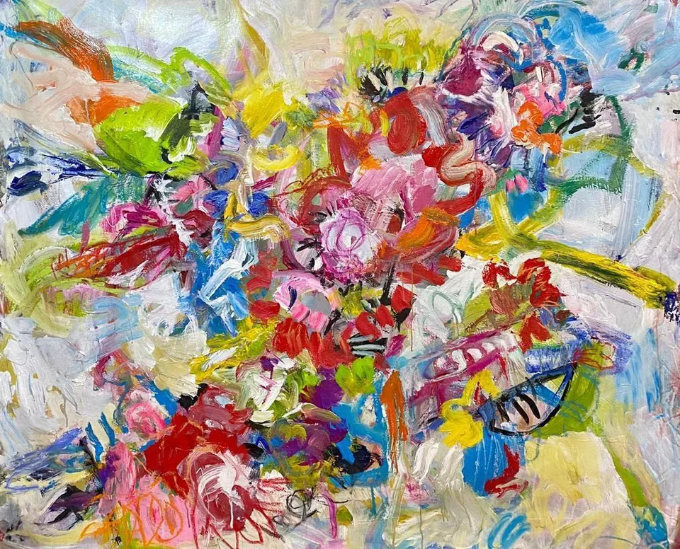 Flores Rojas — Giselle Fenig